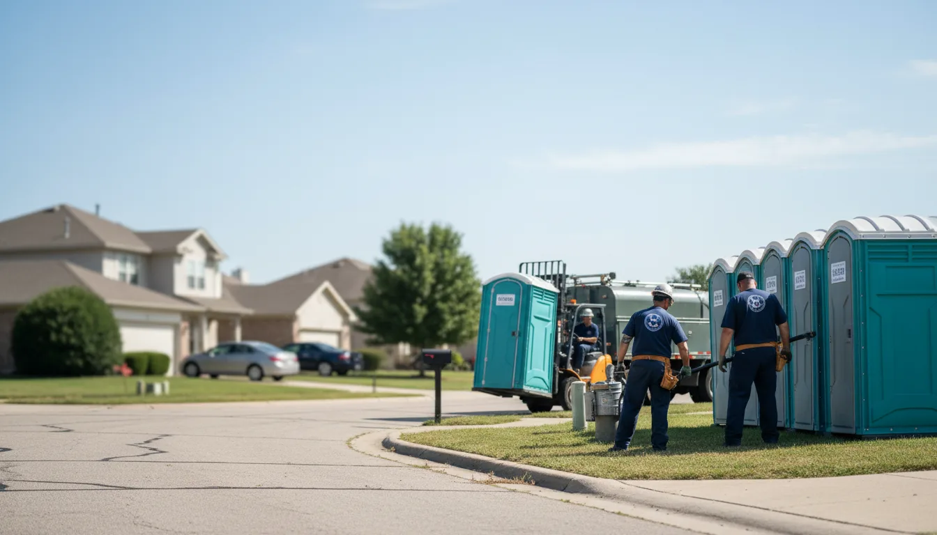Porta Potty Rental in Crystal Lake, IL near me